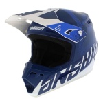 Answer AR1 V2 MX Helmet Bold - Matt Blue White